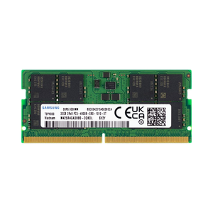 Para Samsung 32GB DDR5 4800MHz Laptop RAM Memoria PC5-38400 CL40 SODIMM 2Rx8 Dual Rank 1,1 V 262-Pin - Product Image 1