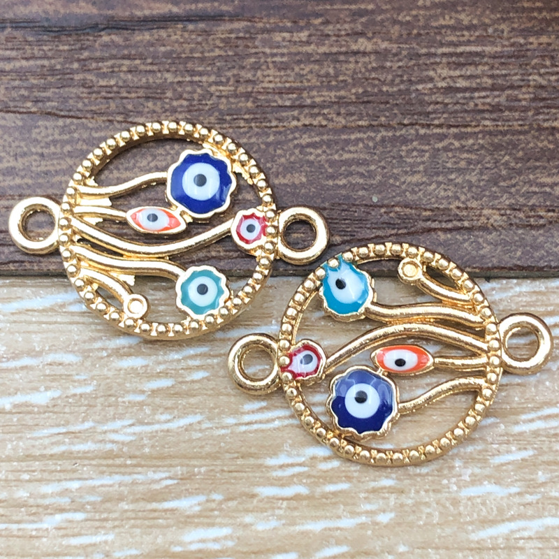 1 KC Gold Evil Eye (16*23มม.) - 1.2ก. - 14583