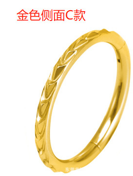 Gold side pattern C style