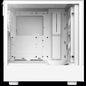 Computer <strong>Case</strong> H5 FlOW White RGB Middle Tower <strong>Case</strong> Gaming Computer <strong>Cases</strong> Gaming <strong>PC</strong> - Product Image 2