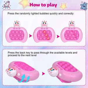 EPT卸売ハンドヘルドゲーム高速クイックプッシュコンソールポップゲームそれ電子そわそわおもちゃ - Product Image 3