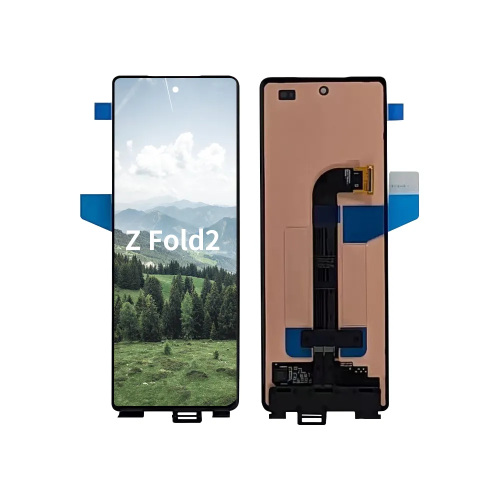 Tela do telefone móvel Display LCD Touch Screen Digitizer Assembly para Samsung Galaxy Z Fold2 3 4 5