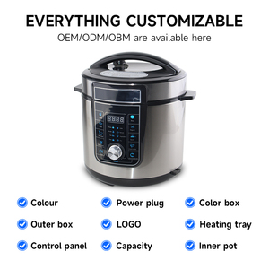 Smart Electric Schnell kochtopf 5 Liter 6L Olla De Presion Multifunktions-Schnell kochtopf Intelligenter Multi-Kochtopf