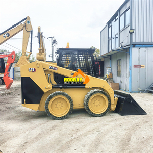 Cargadora de dirección Caterpillar CAT 246D3 de nivel usado con buena función excelentes condiciones de trabajo y a la venta - Product Image 4