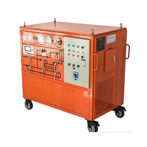 スマート保護電気充填機100 M3/h SF6/N2ガス産業用真空機械付き充填機