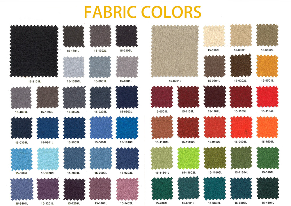 Fabric colors