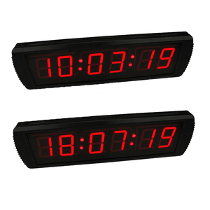 Funzione programmabile 3 pollici orologio elettrico da parete grande Display singolo lato digitale conto alla rovescia conto alla rovescia Timer cronometro - Product Image 4