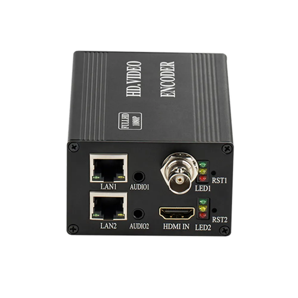 Haiwei पूर्ण इंटरफ़ेस मिनी एनकोडर hdmi पर आईपी एनकोडर HDMI वीजीए YPbPr CVBS SDI इनपुट लाइव स्ट्रीमिंग के लिए एनकोडर