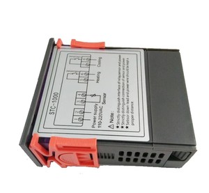 110-220V Digital <strong>Temperature</strong> <strong>Controller</strong> Switch with <strong>NTC</strong> Waterproof Sensor LED Display Monitor Cool Heat Adjustable Thermostat - Product Image 5