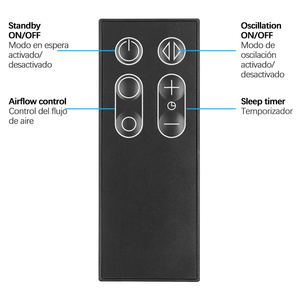 965824-01 965824-02 Replacement <strong>Remote</strong> <strong>Control</strong> Fit for Dyson Fan Models AM06 AM07 and AM08 Fan <strong>Remote</strong> with <strong>Battery</strong> with Magnetic