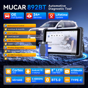 Herramientas de diagnóstico MUCAR 892BT escáner OBD2 de sistema completo con codificación ECU bidireccional 34 reinicio actualización gratuita de por vida herramienta de escaneo AI - Product Image 2