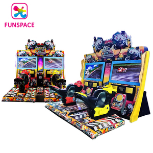Funspace เครื่องเล่นเกม2คนแบบอินเทอร์แอคทีฟสำหรับขับรถ Moto - Product Image 4