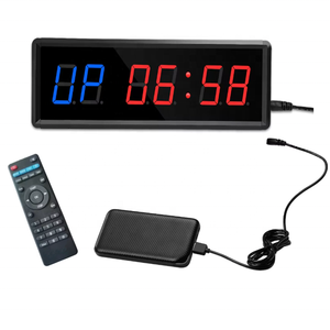Telecomando programmabile LED sport timer intervallo garage sport allenamento sport orologio da palestra timer - Product Image 4