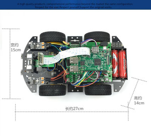 Smart Elektronik ~ Raspberry Pi 3 Generation B + Smart Auto WiFi Drahtlose Video Programmierung Roboter 4WD Kit Raspberry pi - Product Image 3