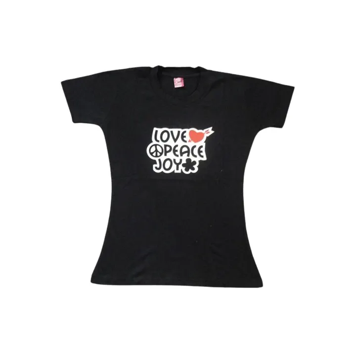Vente en gros T-shirt 100% coton personnalisé pour femmes T-shirt manches courtes uni pour filles T-shirt le moins cher lavable et durable pour filles