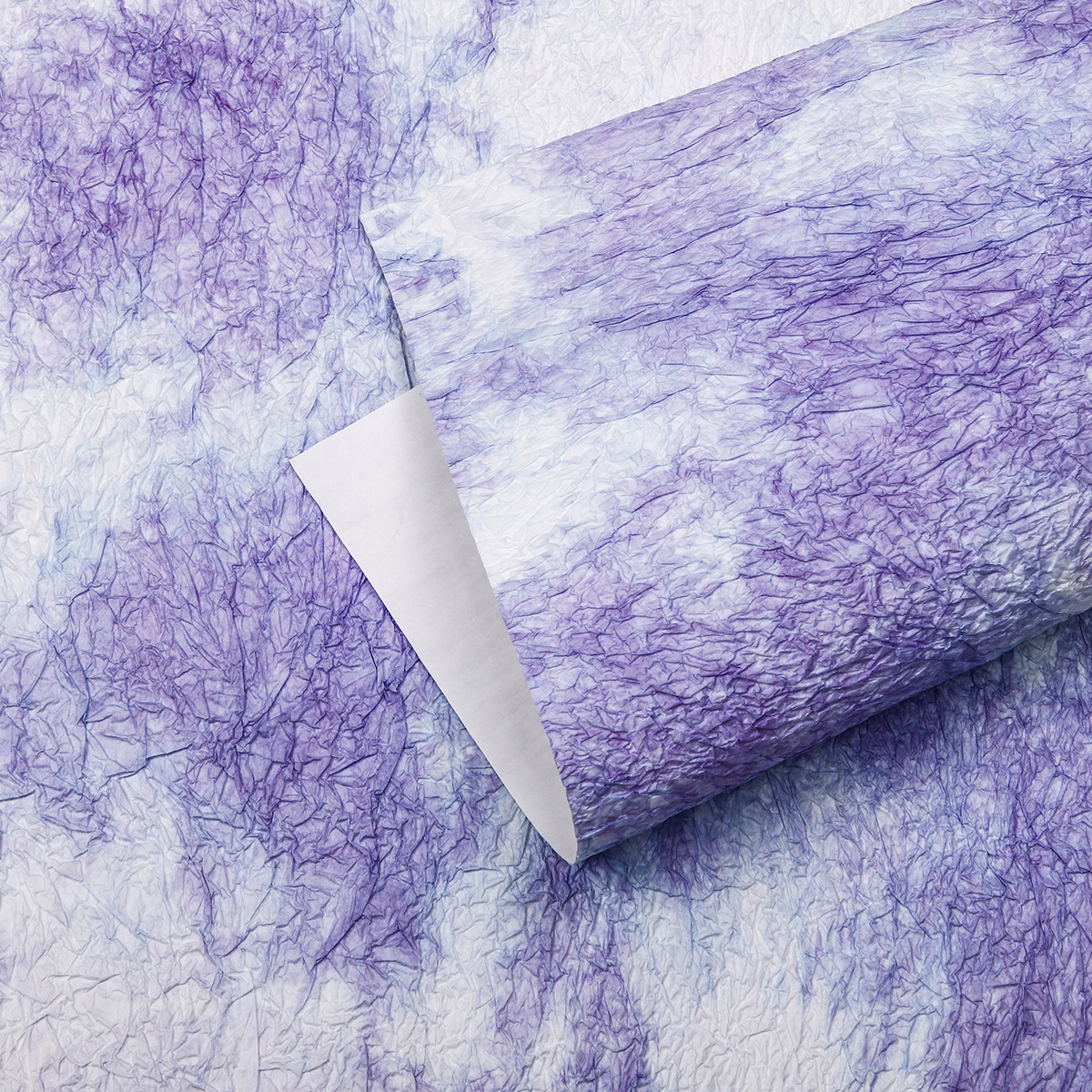 Inkstone pattern paper-dusk mountain purple-4058cm-5 sheets