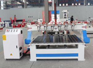 Multi testa Multi mandrino multicam Cnc macchina Router legno lavorazione del legno con asse rotante dalla cina per il legno prezzo - Product Image 5