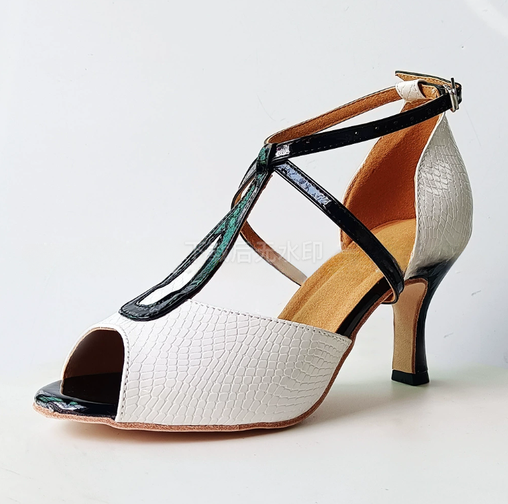 White 9cm rubber sole