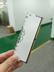 DDR3 DDR4 Memory Cooler termograsso a doppia faccia RAM dissipatore di calore RGB in plastica trasparente giubbotto di raffreddamento - Product Image 6