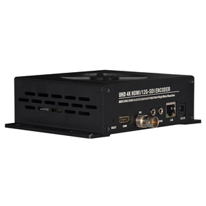 Live Streaming Encoder UHD-12G-<strong>SDI</strong> 4k@60 HD <strong>Input</strong> IP H.265 Video Price Encoder - Product Image 1