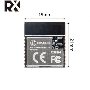 TZ New Integrated ESP32-C3 Chip 2.4GHz <strong>WiFi</strong>+BT BLE5.0 <strong>Wireless</strong> <strong>Module</strong> ESP-C3-13 2M - Product Image 1