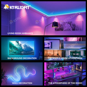 Ktrlight แถบไฟ LED หลายสี DC 5V 12V 24V 8มม. แถบไฟ LED ISO9001 - Product Image 6