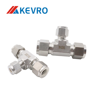 316 Thép Không Gỉ Giảm Union Tee Nén Phù Hợp 6Mm 1/16in 2in OD Mịn Swagelok Loại Phụ Kiện Đường Ống T-Loại - Product Image 4