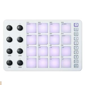 <strong>MIDI</strong> <strong>Controller</strong> Impact Pad RGB Backlight Impact Pad <strong>MIDI</strong> <strong>Keyboard</strong> Bestseller - Product Image 1