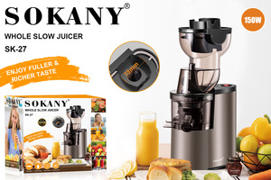 Yeni büyük ağız yavaş sıkacağı meyve düşük hız suyu sıkacağı yeni geldi suyu sıkacağı - Product Image 2