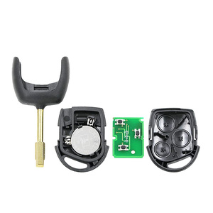 For Fo-rd Mon-deo 60 ceramic Chip Vehicle <strong>Keys</strong> with 3 Buttons Straight Plate (Round Embryo) 433Mhz for Vehicle Use - Product Image 5