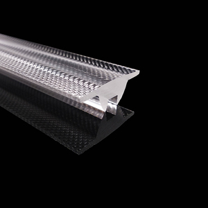 Yüksek kalite şeffaf LED ekstrüzyon alüminyum profil plastik PMMA 90 derece doğrusal Lens kabartma etkisi ile LED aydınlatma Len - Product Image 3