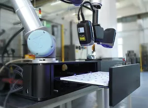 Universeller UR5-Roboterarm-Kol labor roboter mit 3D-Scanner als automat isierte 3D-Messstation für Maschinen neigung - Product Image 6