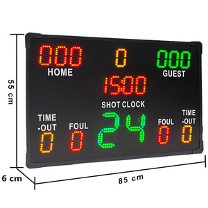CHEETIE CP43 fornitori Wireless Mini Flapping Hoop basket tabellone segnapunti con 24 secondi orologio - Product Image 4
