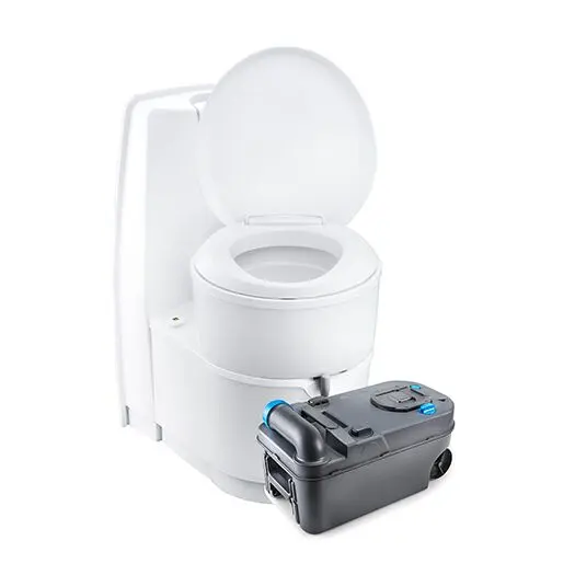 Rv Accessoires Cassette Wc Handleiding Wc Met Afval/Schoon Water Tank Voor Caravan