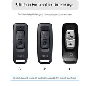 เหมาะสําหรับกระเป๋าใส่กุญแจรถจักรยานยนต์ Honda PCX160 กระเป๋าใส่กุญแจรถพร้อมกระเป๋าป้องกันขอบสีทอง - Product Image 5