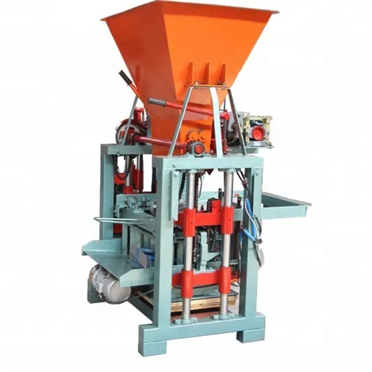 Construcción Clay Block Manual Fly Ash Adobe Slag Brick Making Machine para la venta