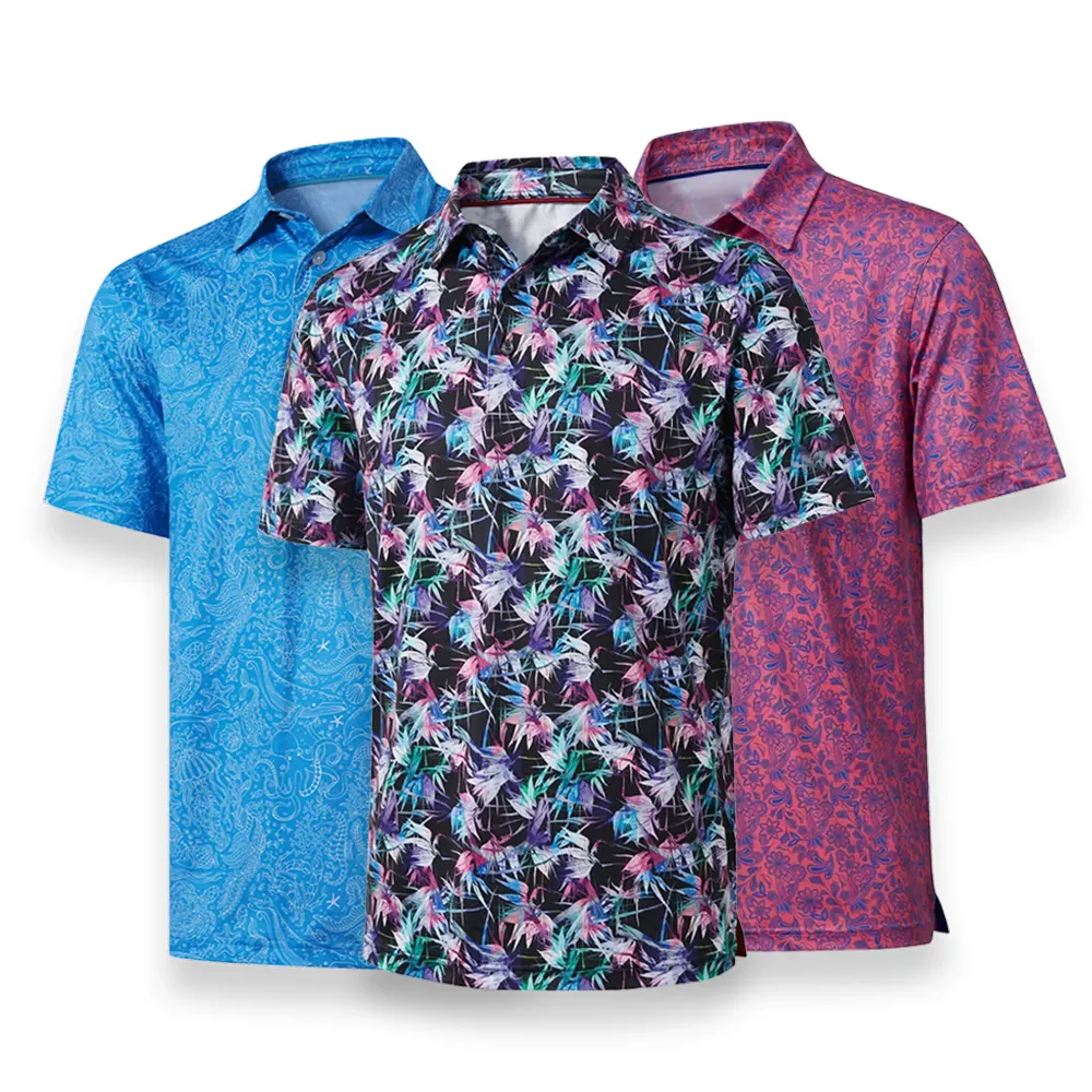 luxo promocional simples meninos roupas esportes de secagem rápida micro poliéster fino micro malha camisas polo de golfe
