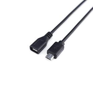 ที่ชาร์จ Micro USB แบบสากลที่แข็งแกร่ง10ซม. 20ซม. ความเร็วสูง4สายข้อมูล Micro Usb เพื่อเปิดสายเคเบิลปลายเปลือย