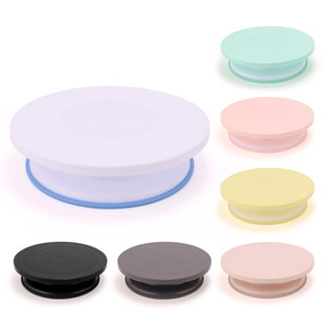 <span class=keywords><strong>360</strong></span> độ xoay 11 \ "vòng nhựa bánh trang trí bàn xoay với không trượt Pad quay bánh đứng Nguồn cung cấp - Product Image 1