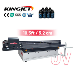 3.2M Plotter per stampa digitale su tela in vinile 10 piedi UV stampante a getto d'inchiostro nuova macchina da stampa flessibile per ampio formato - Product Image 1