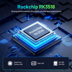 Hk1 K8 Mini RK3518 Android 14 google Tv kutusu 5G çift Wifi 6 ses uzaktan 4k akıllı Android kutu seti üst kutu - Product Image 6