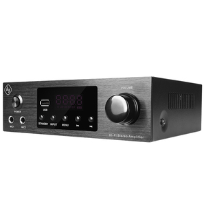 Amplificador 2.0ch 60w AV-260 <span class=keywords><strong>usb</strong></span> função coaxial, amplificador profissional