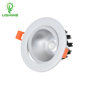 Ushine enerji tasarrufu ayarlanabilir açı alüminyum tavan gömme 5w 7w 12w 18w 30w <span class=keywords><strong>LED</strong></span> aşağı ışık