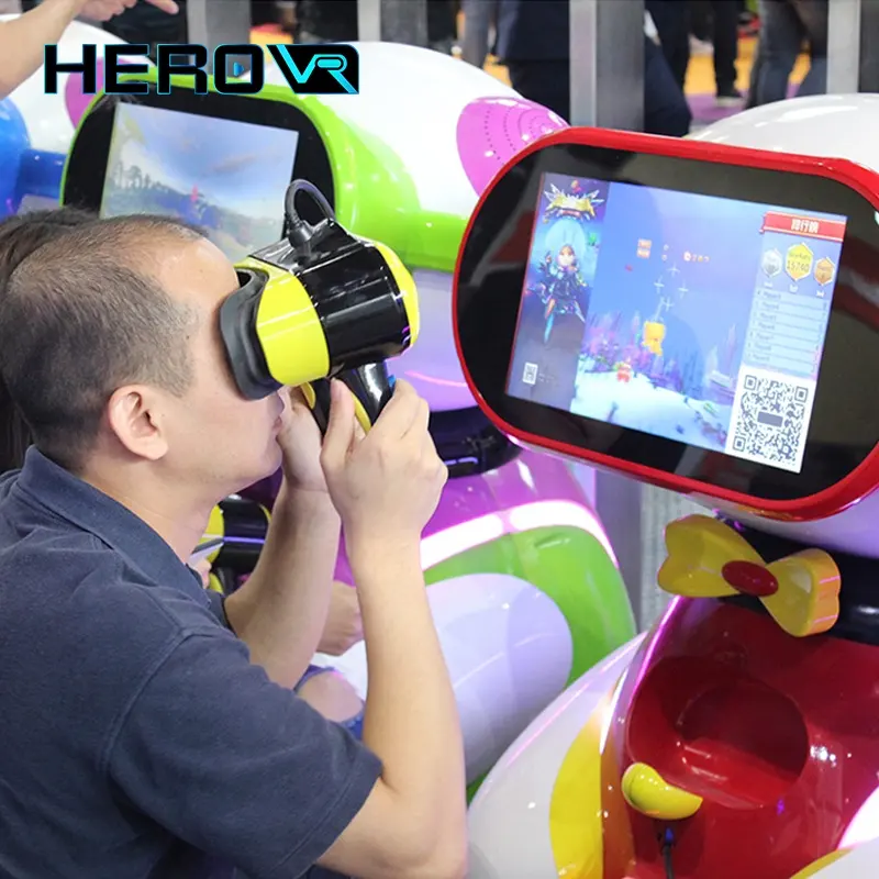 HEROVR parc d'attractions réalité virtuelle enfants Vr jeux pour enfants Machine commerciale Machines à pièces