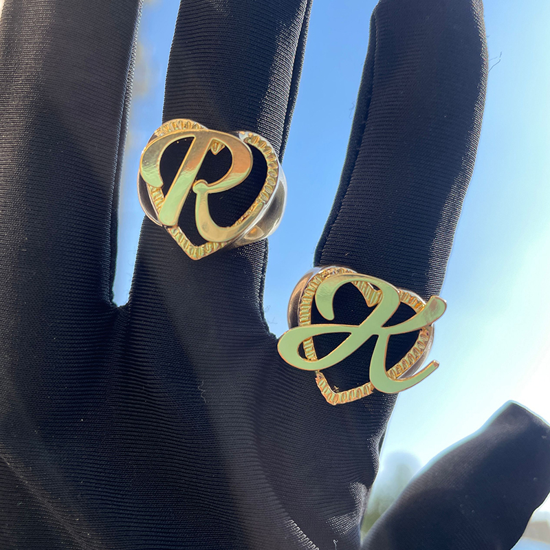 Gold ring-13