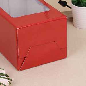Прозрачная бумажная упаковка на заказ, коробка из ПВХ с пластиковым окном - Product Image 5