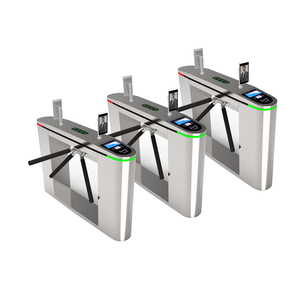 Sistema de control de acceso biométrico de puerta de torniquete de trípode automático de fábrica Bosiny con torniquetes de reconocimiento Wiegand Face RFID QR - Product Image 5