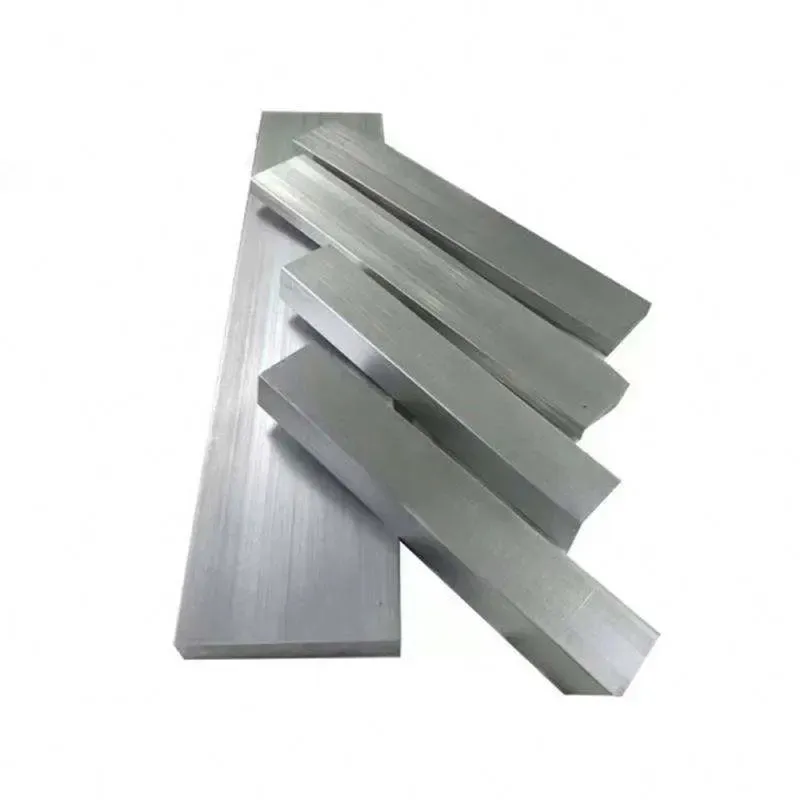 Profilo composito di estrusione di alluminio 6063 T5 pensare 50 100mm 99% barra piatta in alluminio Standard barra levigata rettangolare