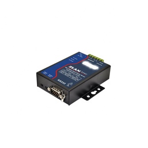 Aislamiento RS232 RS485 RS422 a Ethernet TCP IP Converter Multi-host Modbus RTU JSON MQTT Gateway Serial Device Server ZLAN5143I