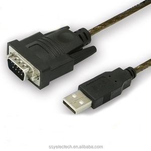 Nhà Máy Giá 1m 1.5m 2m âm thanh video cáp lõi DB9 kết nối nam nữ RS232 cáp vòng dây 9 pin cổng nối tiếp Cáp - Product Image 3